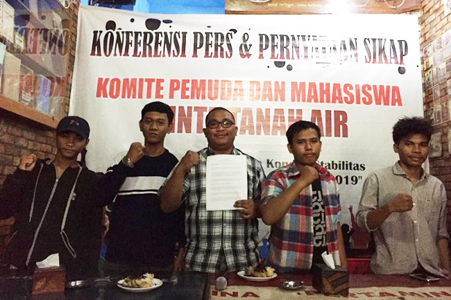 Komite Pemuda dan Mahasiswa Cinta Tanah Air Minta Ganti Panglima TNI