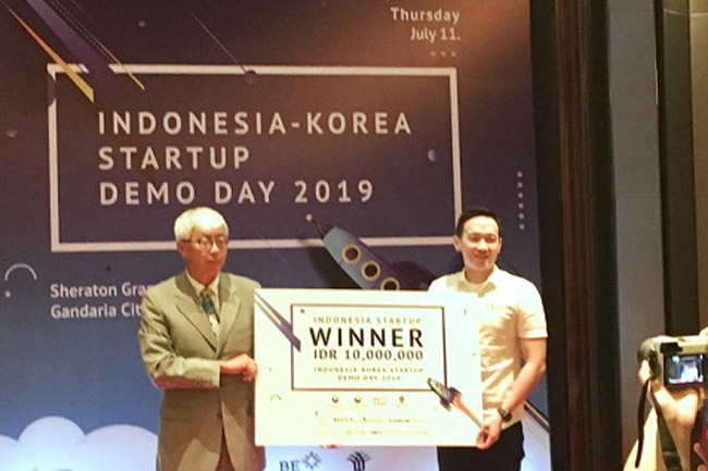 Mhomecare Menang di Indonesia-Korea Startup Demo Day 2019