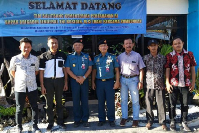 Tim Kemenhan RI Kunjungi Perusahaan Pembuatan Kapal Perkasa Group