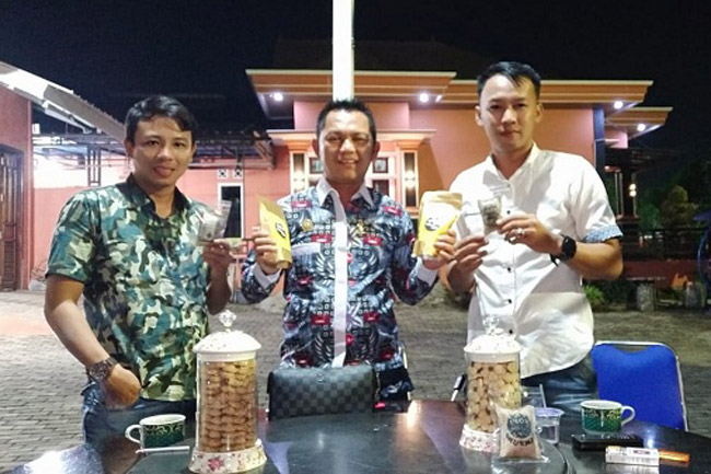 HIPMI Lampung Selatan Dukung Parfum Kopi Lampung Go Nasional