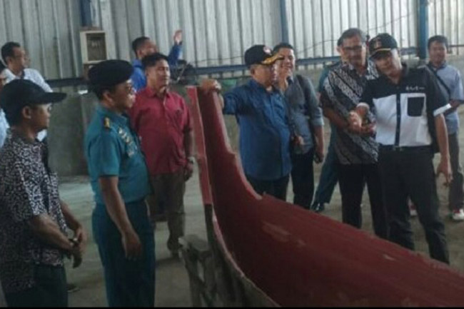 Litbang Tim Kemenhan RI Kunjungi Perusahaan Pembuatan Kapal Perkasa Group