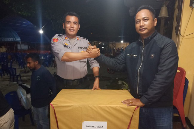 Hari Bhayangkara, Polres Muna Gelar Lomba Karaoke dan Domino 1
