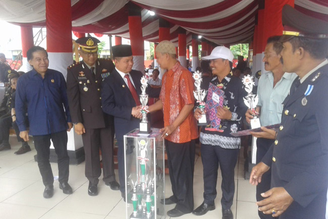 Pos Kamling Agathis Juara I Lomba Tingkat Provinsi Kalimantan Tengah