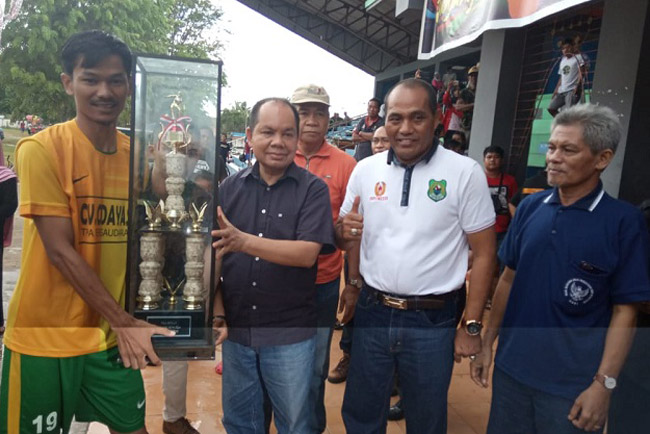 Pemkab Kapuas Minta Dukungan Pusat Untuk Kemajuan Sepak Bola