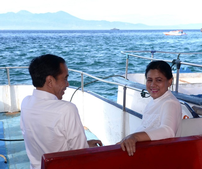 Presiden Jokowi Sambangi Kawasan Wisata Bunaken