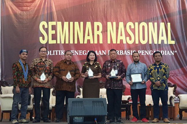 Ganjar Pranowo Buka Seminar GMKI dan Puspolkam