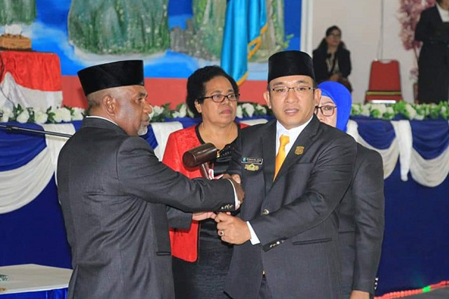 Abdul Wahab Warwey Menjadi Ketua Sementara DPRD Raja Ampat