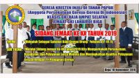 GKI Lahairoi Biga Klasis Raja Ampat Selatan Gelar Sidang Jemaat Ke XX