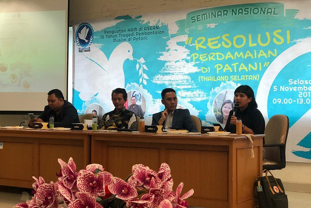 Gempita dan Dema Fisip UMJ Gelar Diskusi HAM Soal Muslim Patani