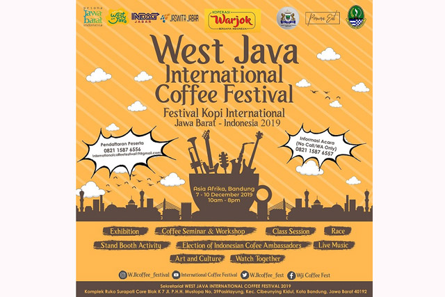 Asati Ikuti West Java International Coffee Festival 2019 di Bandung