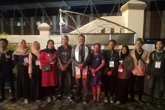 200 Anggota HMI Jayapura Mengamankan Ibadah Malam Kudus