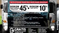 Hino Peduli Banjir: Cek Gratis, Suku Cadang Diskon Hingga 45 Persen