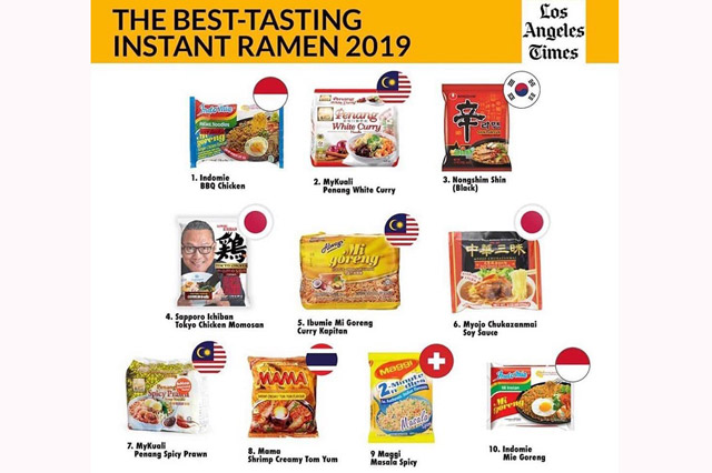 Indomie Goreng Ayam Panggang Ramen Instan Terenak di Dunia