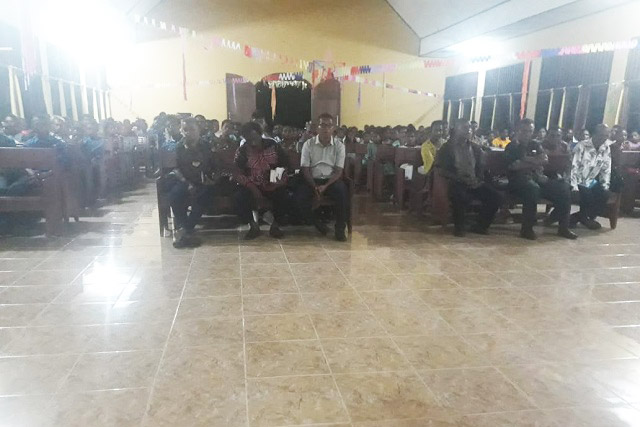 Ratusan Pelajar dan Mahasiswa Mat'Bat Rayakan Natal Bersama