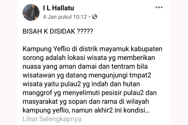 Peternakan Ayam di Kampung Yeflio Tak Sesuai Amdal?