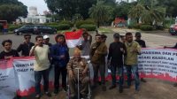 Aksi Bela Veteran 92 Tahun Yang Lahannya Diduga Dirampas PT BSSI