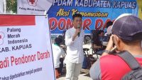 Aksi Kemanusiaan Donor Darah Bersama PDAM Kapuas
