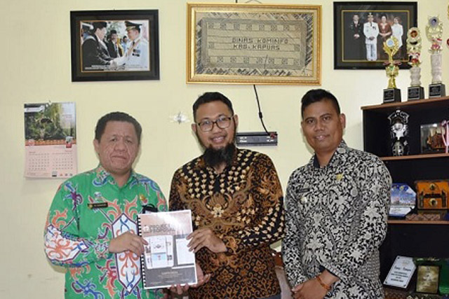 Dinas Kominfo Kapuas Dikunjungi PT Hannan Idea Indonesia