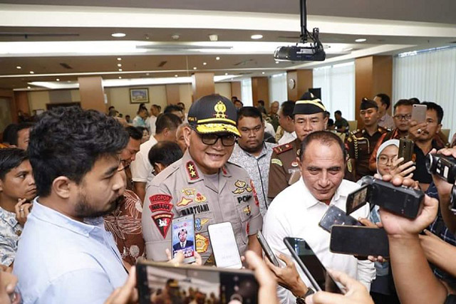 Kapolda Sumut Hadiri Audiensi Terkait Isu Pemusnahan Babi