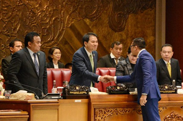 Rapat Paripurna Penutupan Masa Sidang II Dipimpin Azis Syamsuddin