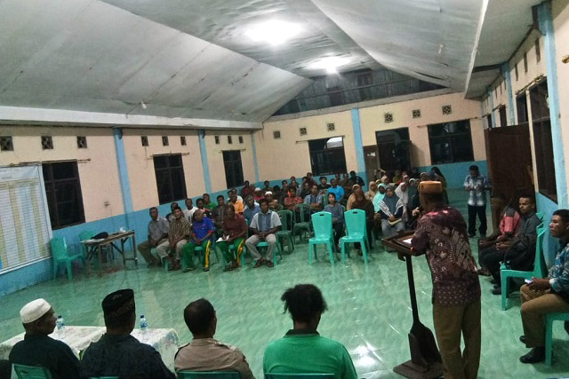 Kampung Lilinta Raja Ampat Gelar Musyarawah Susun Rencana Kerja Kampung