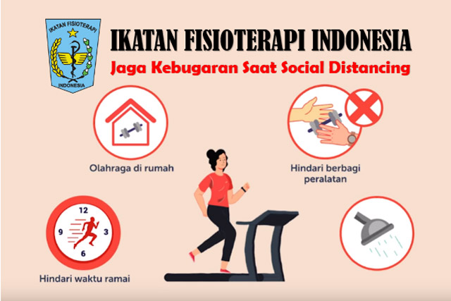 Tips Jaga Kebugaran Saat Social Distancing Ala Ikatan Fisioterapi Indonesia