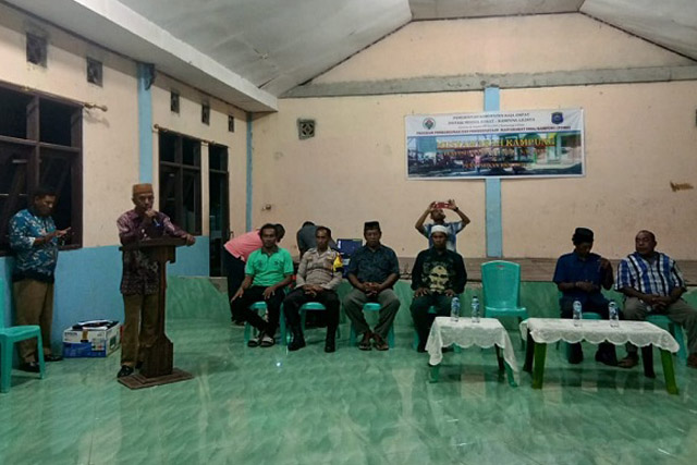 Kampung Lilinta Raja Ampat Gelar Musyarawah Susun Rencana Kerja Kampung