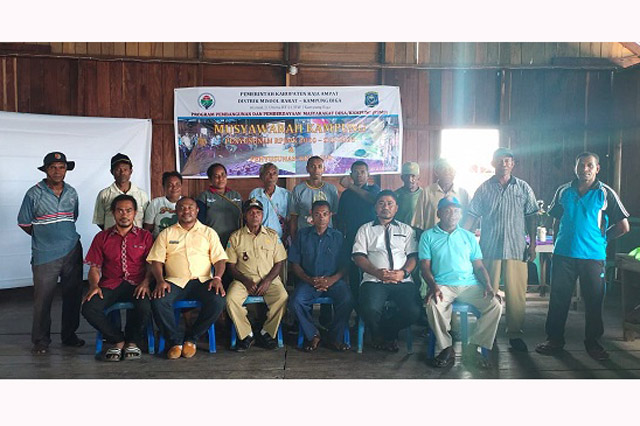 Kepala Kampung Biga Ajak Warga Sama-Sama Kawal Dana Kampung