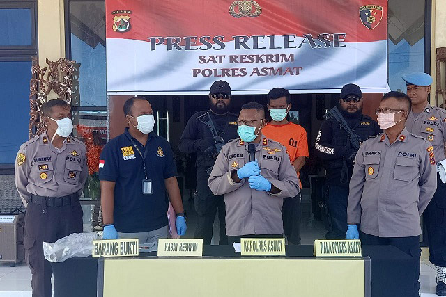 Pelaku Pemukulan Kader PMD KAHMI Asmat Ditangkap Polisi