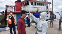 Tim Satgas Covid-19 Kapuas Disinfeksi 10 AKB Dari Zona Merah