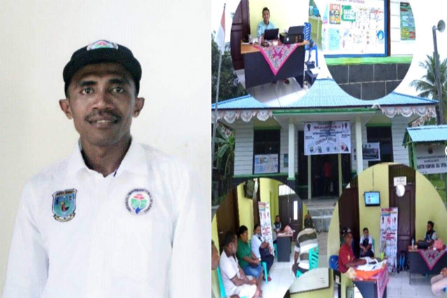 P3MD Distrik Sausapor Ajak Warga Tetap di Rumah dan Jaga Jarak