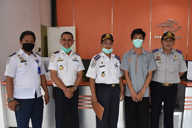 Dishub Kapuas Sosialisasi Bahaya Corona ke Agen Travel dan Pengiriman Barang