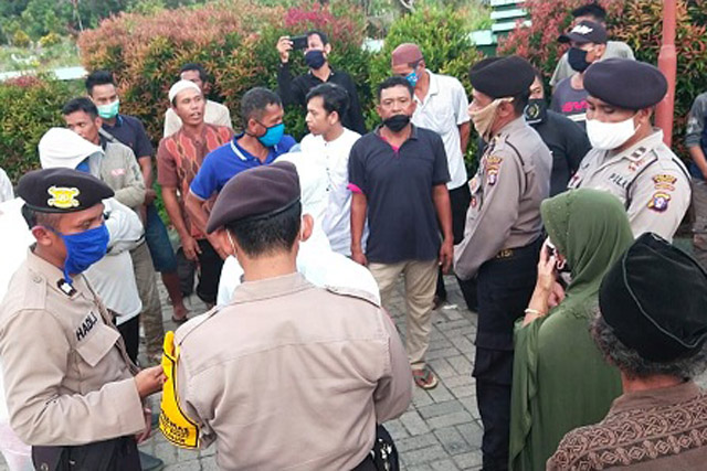 Pemakaman Jenazah PDP Covid-19 di Kapuas Ditentang Warga