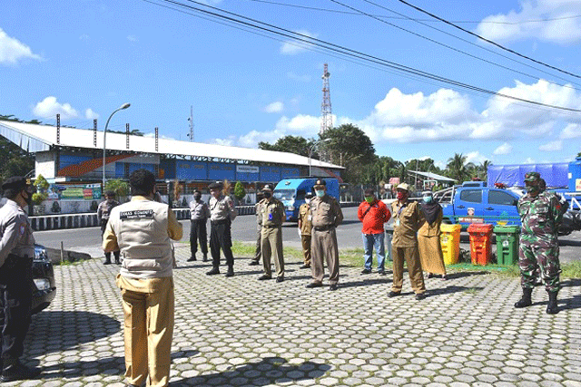 Tim Sosialisasi Tertib Masker Siap Edukasi Warga Kapuas