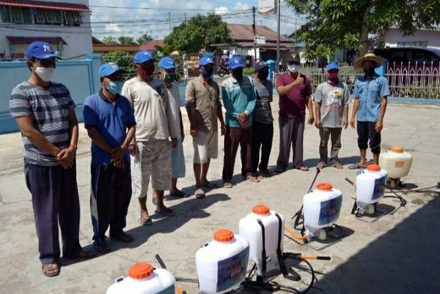 PDAM Kapuas Libatkan Warga Setempat Cegah Covid-19