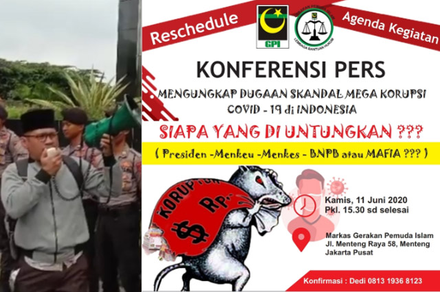 LBH PP GPI Akan Bongkar Dugaan Skandal Mega Korupsi Covid-19