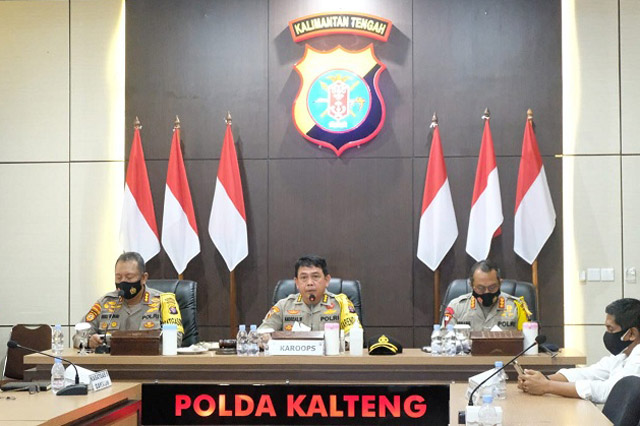 Polda Kalteng Gelar Latpraops Mantap Praja Telabang 2020