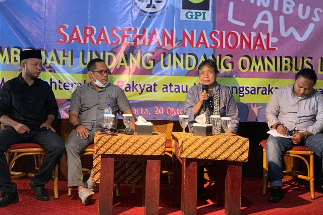 Ketua Umum SBSI 1992 Sebut UU Yang Disahkan Adalah Kertas Kosong