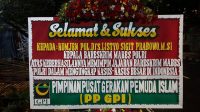 Apresiasi Prestasi Kabareskrim Mabes Polri, PP GPI Kirim Karangan Bunga