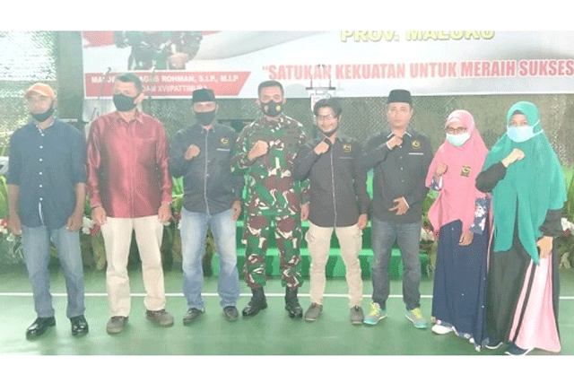 GPI Maluku Hadiri Coffe Morning Pangdam XVI/Pattimura