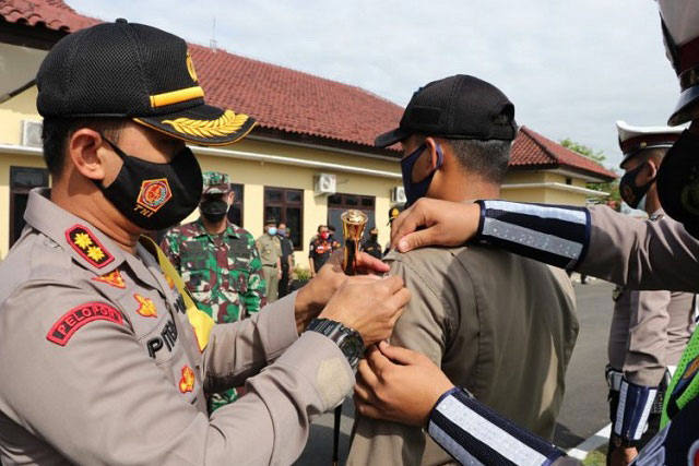 Kapolres Kebumen Cek Kesiapan Akhir Pengamanan Natal dan Tahun Baru