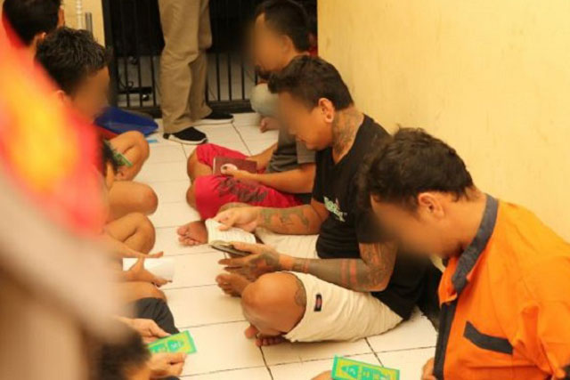 Tahanan Polres Kebumen Gelar Yasinan di Malam Tahun Baru