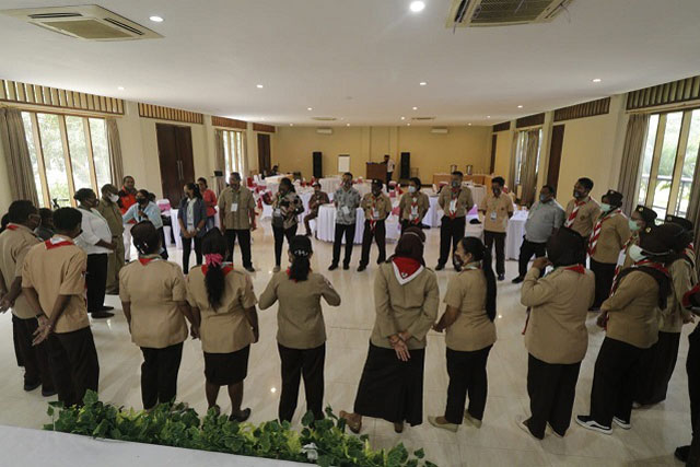 LSM CII Indonesia Gelar Pelatihan Pramuka Menggunakan Modul PLH