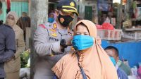 Kapolres Kebumen Pimpin 26 Polsek Jajarannya Serentak Bagikan 2 Ribu Masker