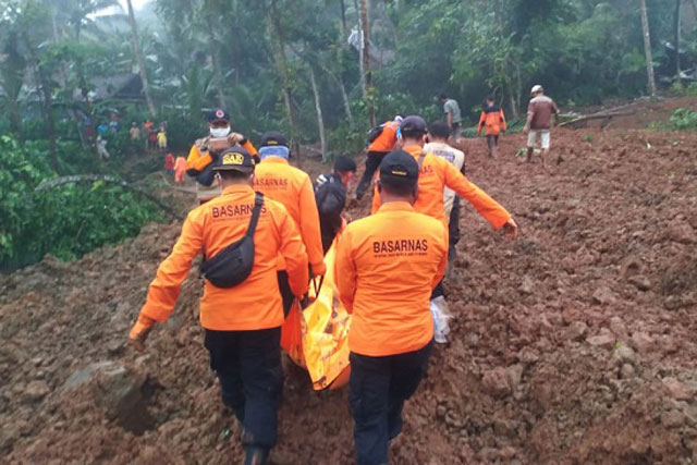 Tanah Longsor di Kebumen, 1 Meninggal 2 Dilaporkan Hilang