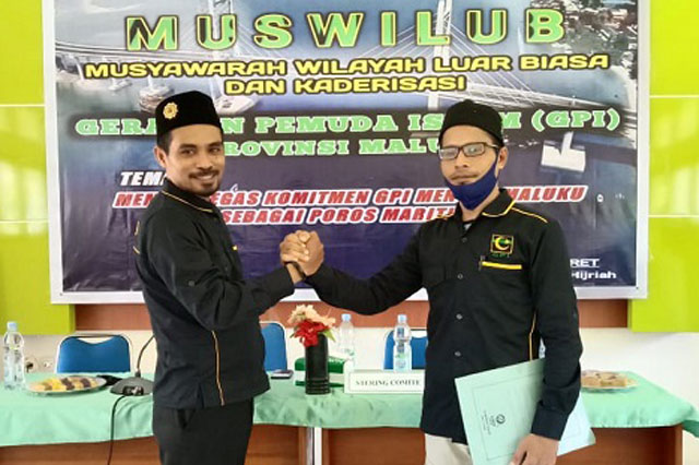 Talimuddin Rumaratu Resmi Sebagai Ketua PW GPI Maluku Terpilih