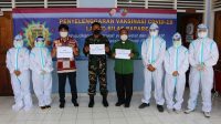 Danlanud Silas Papare Tinjau Serbuan Vaksinasi TNI Danlanud Silas Papare Tinjau Serbuan Vaksinasi TNI