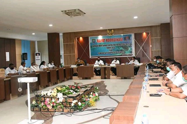 KPK Kunjungi Raja Ampat Untuk Monitoring Centre For Preventian