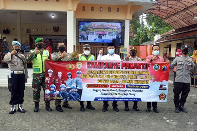 Kapolres Kebumen Tegaskan Penerimaan Polri Gratis