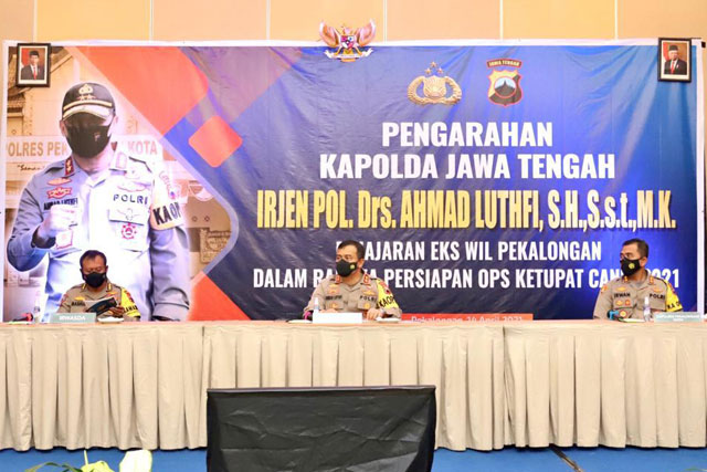 Persiapan Operasi Ketupat Candi 2021, Polda Jateng Lakukan Penyekatan